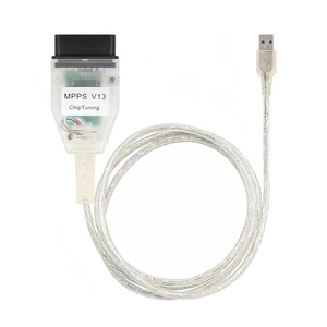 V13MPPS Programming Cable Compatible for ECU EDC15 EDC16 EDC17 MED9.X ME7.X and Siemens PPD1/X, OBD2 ECU Chip Tuning Tool. Driver/APP Must Be Installed V13MPPS Programming Cable Compatible for ECU EDC15 EDC16 EDC17 MED9.X ME7.X and Siemens PPD1/X, OBD2 ECU Chip Tuning Tool. Driver/APP Must Be Installed