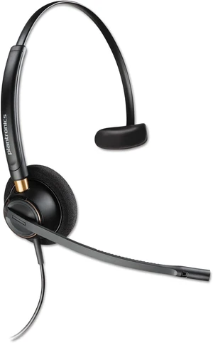 Plantronics HW510 EncorePro Noise Cancelling Over Head Monaural Headset, Black Plantronics HW510 EncorePro Noise Cancelling Over Head Monaural Headset, Black