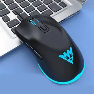 M100 Wired Mouse, Audible Gaming Office Mouse Backlit Mechanical Macro Programming Laptop, 6400 dpi, 6 button, M1 white (gaming black) M100 Wired Mouse, Audible Gaming Office Mouse Backlit Mechanical Macro Programming Laptop, 6400 dpi, 6 button, M1 white (gaming black)