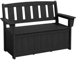 HDPE Outdoor Storage Bench, All-Weather, UV-Resistant Deck Box with Waterproof Storage Bags, 57 Gallon Dual-Use Seat & Organizer Deck Boxes for Patio, Garden Tools & Pool (Dark Black) HDPE Outdoor Storage Bench, All-Weather, UV-Resistant Deck Box with Waterproof Storage Bags, 57 Gallon Dual-Use Seat & Organizer Deck Boxes for Patio, Garden Tools & Pool (Dark Black)