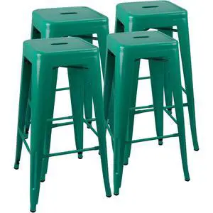 30 Inches Metal Bar Stools Industrial Barstools Stackable High Backless Stools Vintage Indoor Outdoor Stackable Kitchen Stools 30 Inches Metal Bar Stools Industrial Barstools Stackable High Backless Stools Vintage Indoor Outdoor Stackable Kitchen Stools