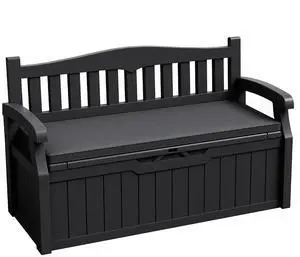 80 Gallon Resin Outdoor Storage Bench with Cushion, Large Deck Box with Armrest, Lockable&Waterproof for Garden, Home, Patio, Pools (Black, 80 Gallon) 80 Gallon Resin Outdoor Storage Bench with Cushion, Large Deck Box with Armrest, Lockable&Waterproof for Garden, Home, Patio, Pools (Black, 80 Gallon)