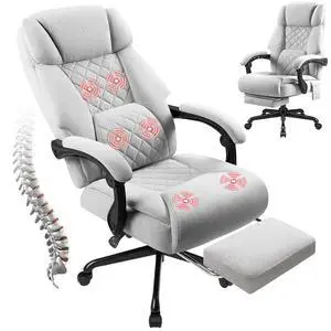 Massage Office Chair 400 LBS Home Office Desk ChairLeather Executive Chair Ergonomic Office Chair Massage Office Chair 400 LBS Home Office Desk ChairLeather Executive Chair Ergonomic Office Chair