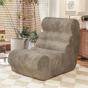 Bean Bag Chair for Adults Memory Foam Bean Bag Chairs, Fireside Chair Comfy Lazy Floor Sofa, Recliner Sofa for Living Rooms and Bedrooms (Brown) Bean Bag Chair for Adults Memory Foam Bean Bag Chairs, Fireside Chair Comfy Lazy Floor Sofa, Recliner Sofa for Living Rooms and Bedrooms (Brown)