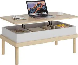 Wood Coffee Table,Lift Top with Hidden Compartment, Coffee Table for Living Room Reception Room Wood Coffee Table,Lift Top with Hidden Compartment, Coffee Table for Living Room Reception Room