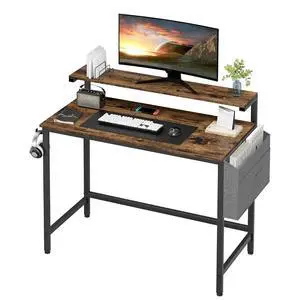 40IN Desk Home Office Stand Up Desk Computer Workstation 40IN Desk Home Office Stand Up Desk Computer Workstation