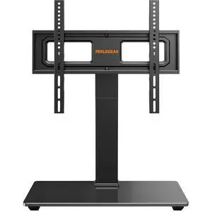 Universal Swivel TV Stand Base for 3270 inch TVs, Height Adjustable Table Top TV Stand Mount with Tilt, Tempered Glass Base, Holds up to 88 lbs Universal Swivel TV Stand Base for 3270 inch TVs, Height Adjustable Table Top TV Stand Mount with Tilt, Tempered Glass Base, Holds up to 88 lbs