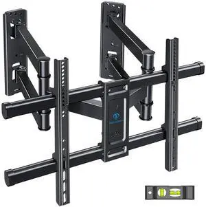 Corner TV Wall Mount Full Motion, Corner TV Bracket Fits 37-70 Inch LED, LCD 4K Flat Curved Screen TVs Hold up to 99 lbs, Max VESA 600x400 Tilt, Swivel and Level, PSCLF1 Corner TV Wall Mount Full Motion, Corner TV Bracket Fits 37-70 Inch LED, LCD 4K Flat Curved Screen TVs Hold up to 99 lbs, Max VESA 600x400 Tilt, Swivel and Level, PSCLF1