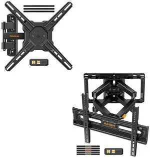 UL Listed Full Motion TV Wall Mount for Most 26-50 inch TV & Preassembled Full Motion TV Mount for 32-65 Inch TV UL Listed Full Motion TV Wall Mount for Most 26-50 inch TV & Preassembled Full Motion TV Mount for 32-65 Inch TV