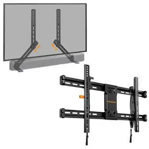 Soundbar Mount with Adjustable Height up to 15 lbs PGSM04B, Tilting TV Wall Mount for 4290 Inch TVs with Leveling Adjustment up to 132 lbs PGLF9 Soundbar Mount with Adjustable Height up to 15 lbs PGSM04B, Tilting TV Wall Mount for 4290 Inch TVs with Leveling Adjustment up to 132 lbs PGLF9