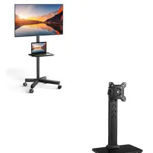 Rolling TV Stand PSTVMC04 & Perlegear Monitor TV Stand PGTVS29 Rolling TV Stand PSTVMC04 & Perlegear Monitor TV Stand PGTVS29
