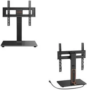 Universal Swivel TV Stand with Power Outlet, Tabletop TV Stand for 3260,65,PGTVS27 Universal Swivel TV Stand with Power Outlet, Tabletop TV Stand for 3260,65,PGTVS27