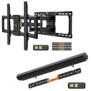 UL-Listed Full Motion TV Wall Mount for 4290 Inch TVs up to 150 lbs PGLF16, Perlegear Soundbar Wall Mount Compatible with Sonos Arc and Sonos Arc Ultra PGSM07B UL-Listed Full Motion TV Wall Mount for 4290 Inch TVs up to 150 lbs PGLF16, Perlegear Soundbar Wall Mount Compatible with Sonos Arc and Sonos Arc Ultra PGSM07B
