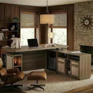 70" Standing Desk with File Cabinet, L Shaped Electric Height Adjustable Desk with AC/USBPrivacy Panel, Computer Executive Corner Table for Home and Office, Natural Oak 70" Standing Desk with File Cabinet, L Shaped Electric Height Adjustable Desk with AC/USBPrivacy Panel, Computer Executive Corner Table for Home and Office, Natural Oak