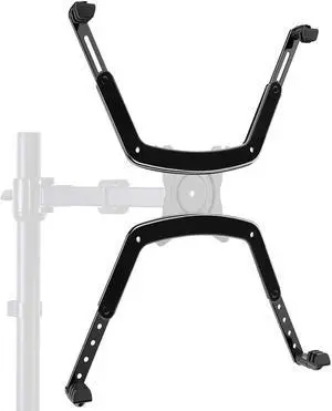 Universal VESA Mount Adapter Kit, Non-VESA Adapter for 17 to 27 Inch Monitor Screens to 75x75 VESA Mount Universal VESA Mount Adapter Kit, Non-VESA Adapter for 17 to 27 Inch Monitor Screens to 75x75 VESA Mount