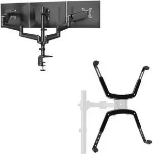 Triple Monitor Mount&Universal VESA Mount Adapter Kit Triple Monitor Mount&Universal VESA Mount Adapter Kit