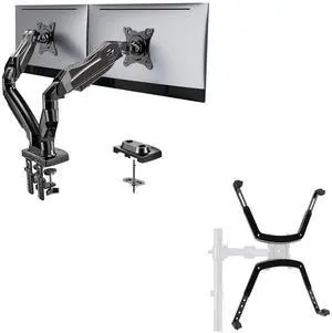 Dual Monitor Stand and HUANUO Universal VESA Mount Adapter Kit Dual Monitor Stand and HUANUO Universal VESA Mount Adapter Kit