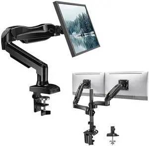 Single Monitor Mount & HUANUO Dual Monitor Mount Single Monitor Mount & HUANUO Dual Monitor Mount