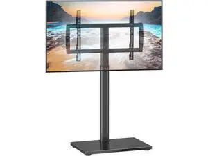 Universal Pedestal TV Stand with Bracket for 32"-75" TVs Floor TV Stand w/Cable Management Holds 132lbs Max VESA 600x400mm TS004H Universal Pedestal TV Stand with Bracket for 32"-75" TVs Floor TV Stand w/Cable Management Holds 132lbs Max VESA 600x400mm TS004H