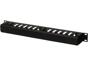 NavePoint 1U Metal Rack Mount Horizontal Cable Manager Duct Raceway for 19 Inch Server Rack NavePoint 1U Metal Rack Mount Horizontal Cable Manager Duct Raceway for 19 Inch Server Rack
