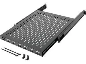Tecmojo 1U Sliding Rack Shelf,4-Post Vented Rack Mount Shelf,21.7in Deep with Adjustable Mounting Depth 21.7-35.4in,Supports to 110lbs,for 19 Inch AV/Network Equipment Rack,Unassembled,Black Tecmojo 1U Sliding Rack Shelf,4-Post Vented Rack Mount Shelf,21.7in Deep with Adjustable Mounting Depth 21.7-35.4in,Supports to 110lbs,for 19 Inch AV/Network Equipment Rack,Unassembled,Black