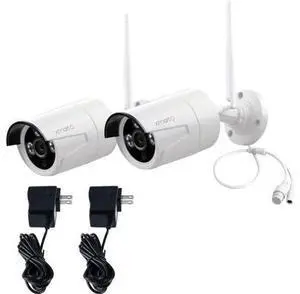 xmartO WB2024-W 2K 3MP Super HD WiFi Home Security Camera with Built-in Microphone (add-on Camera with 3.6mm LensPack of 2, Requires 5MP NVR to Work) xmartO WB2024-W 2K 3MP Super HD WiFi Home Security Camera with Built-in Microphone (add-on Camera with 3.6mm LensPack of 2, Requires 5MP NVR to Work)