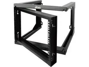 Tecmojo 6U Wall Mount Server Rack, Open Frame Network Rack for 19" Computer/AV/Data/IT/Media Equipment, 18" Depth, 16" Apart Mounting Holes, Swing Gate, Square and Tapped Holes Tecmojo 6U Wall Mount Server Rack, Open Frame Network Rack for 19" Computer/AV/Data/IT/Media Equipment, 18" Depth, 16" Apart Mounting Holes, Swing Gate, Square and Tapped Holes