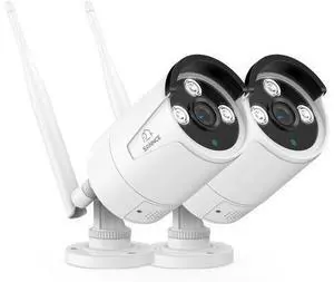 SANNCE 3MP Wireless CCTV Camera, Full-Color Outdoor Wireless Security Camera with 2-Way Audio, Dual-Band WiFi 2.4G/5.8G, 100ft Night Vision Surveillance Camera for N98WHG(8MP NVR) SANNCE 3MP Wireless CCTV Camera, Full-Color Outdoor Wireless Security Camera with 2-Way Audio, Dual-Band WiFi 2.4G/5.8G, 100ft Night Vision Surveillance Camera for N98WHG(8MP NVR)