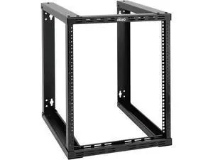 Tecmojo 12U Wall Mount Rack, Wall Mount Network Rack 15.8in Depth, Open Frame Server Rack for 19in IT/AV/Data/Home Equipment, Black Tecmojo 12U Wall Mount Rack, Wall Mount Network Rack 15.8in Depth, Open Frame Server Rack for 19in IT/AV/Data/Home Equipment, Black