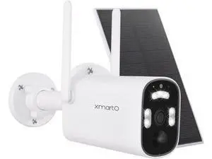 xmartO 100% Wire-Free Solar PTZ Home Security Camera System Wireless, 4-Set 2K 4MP QHD CCTV Camera Kit with 4K 10CH Expandable WiFi NVR and Past 90-Day Video Storage (Solar Bullet CAM) xmartO 100% Wire-Free Solar PTZ Home Security Camera System Wireless, 4-Set 2K 4MP QHD CCTV Camera Kit with 4K 10CH Expandable WiFi NVR and Past 90-Day Video Storage (Solar Bullet CAM)