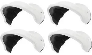 SDS DS-1250ZJ Universal Sun Rain Shade Camera Cover Shield for Outdoor Camera (4 Pack, White) SDS DS-1250ZJ Universal Sun Rain Shade Camera Cover Shield for Outdoor Camera (4 Pack, White)