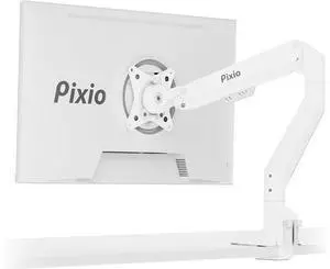 Pixio PS1S Wave White Single Monitor Arm Stand Desk Mount - Fits up to 32 inches Monitors and up to 19.8lbs. VESA Compatibility and Integrated Cable Management Pixio PS1S Wave White Single Monitor Arm Stand Desk Mount - Fits up to 32 inches Monitors and up to 19.8lbs. VESA Compatibility and Integrated Cable Management