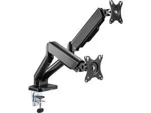 Dual Spring LCD Monitor Arms with USB and Multimedia Ports Dual Spring LCD Monitor Arms with USB and Multimedia Ports