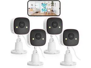 Jennov Outdoor/Indoor Security Cameras 5Ghz/2.4Ghz, 2K HD WiFi/Color Night Vision/Motion Detection /2-Way Audio/IP66 Waterproof Pet Dog Cat Baby Monitor Camera for Home Security Jennov Outdoor/Indoor Security Cameras 5Ghz/2.4Ghz, 2K HD WiFi/Color Night Vision/Motion Detection /2-Way Audio/IP66 Waterproof Pet Dog Cat Baby Monitor Camera for Home Security