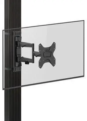 ZeboZap ZZTVA2022 Gazebo TV Mount Fits 19-50 TVs | Full-Motion Square Post Pole Mount | Outdoor TV Mount | Holds 66 lbs | Weatherproof Black | Alternative to Outdoor TV Stand ZeboZap ZZTVA2022 Gazebo TV Mount Fits 19-50 TVs | Full-Motion Square Post Pole Mount | Outdoor TV Mount | Holds 66 lbs | Weatherproof Black | Alternative to Outdoor TV Stand