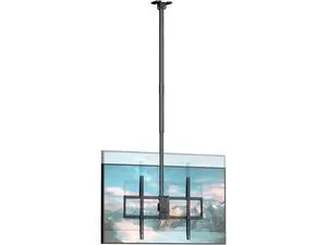 Ceiling TV Mount for 50-100 Inch Flat & Curved TVs up to 176lbs, Full Motion 360° Rotation TV Bracket with Adjustable Height, Tilt & Swivel, Max VESA 800x600mm, Fits LCD LED OLED 4K Screens, Black Ceiling TV Mount for 50-100 Inch Flat & Curved TVs up to 176lbs, Full Motion 360° Rotation TV Bracket with Adjustable Height, Tilt & Swivel, Max VESA 800x600mm, Fits LCD LED OLED 4K Screens, Black