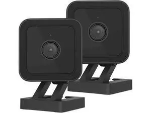 Cam v3 2 Pack, 1080p Plug-in Smart Security Camera, Color Night Vision, Motion Detection, 2-Way Audio, Compatible with Alexa, Google Assistant, Cloud & SD Card Storage, Indoor/Outdoor, Wired, Black Cam v3 2 Pack, 1080p Plug-in Smart Security Camera, Color Night Vision, Motion Detection, 2-Way Audio, Compatible with Alexa, Google Assistant, Cloud & SD Card Storage, Indoor/Outdoor, Wired, Black
