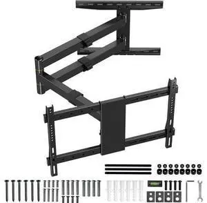 47 Extra Long Arm TV Wall Mount for 37-80 Inch TV, Full Motion Corner TV Mount with Extension Articulating Arm Swivel and Tilt, Max VESA 600x400mm, Fits 16" 18" Studs Up to 99 lbs 47 Extra Long Arm TV Wall Mount for 37-80 Inch TV, Full Motion Corner TV Mount with Extension Articulating Arm Swivel and Tilt, Max VESA 600x400mm, Fits 16" 18" Studs Up to 99 lbs