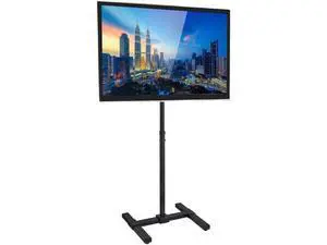 Mount-It! Portable TV Floor Stand | Universal Pedestal for 13-42 Inch TVs and Monitors | Height Adjustable 29.5-52 Inches | VESA up to 200x200 mm | Lightweight Indoor & Outdoor TV Mount with Tilt Mount-It! Portable TV Floor Stand | Universal Pedestal for 13-42 Inch TVs and Monitors | Height Adjustable 29.5-52 Inches | VESA up to 200x200 mm | Lightweight Indoor & Outdoor TV Mount with Tilt