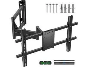 Suptek 40" Full Motion TV Mount for 32-82" TVs, 132 lbs max, VESA 600x400mm. Swivel, tilt & Corner fit. Heavy Duty for LED/OLED/QLED. Model MA1078L Suptek 40" Full Motion TV Mount for 32-82" TVs, 132 lbs max, VESA 600x400mm. Swivel, tilt & Corner fit. Heavy Duty for LED/OLED/QLED. Model MA1078L