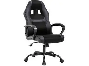 BestOffice Office Chair PC Ergonomic Chair Cheap Desk Chair Ergonomic PU Leather Executive Computer Chair Lumbar Support for Women, Men (Black) BestOffice Office Chair PC Ergonomic Chair Cheap Desk Chair Ergonomic PU Leather Executive Computer Chair Lumbar Support for Women, Men (Black)