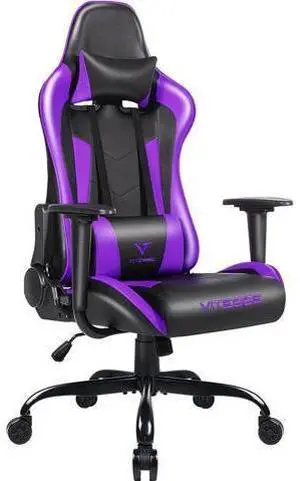 Ergonomic Chair,High Back Ergonomic Racing Ergonomic Chair with Lumbar Support and Headrest,Girl Computer Desk Chair with Height Adjustable(Purple) Ergonomic Chair,High Back Ergonomic Racing Ergonomic Chair with Lumbar Support and Headrest,Girl Computer Desk Chair with Height Adjustable(Purple)