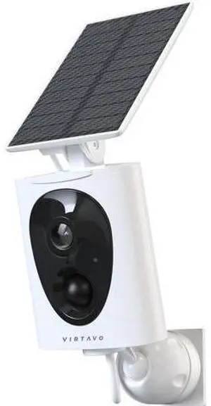 virtavo SolarFlask 2K Solar Security Cameras Wireless Outdoor, Starlight Lens, Color Night Vision, PIR Motion Detection, Battery-Powered, 2-Way Audio, Weatherproof, Cloud/SD Storage, 2.4GHz WiFi virtavo SolarFlask 2K Solar Security Cameras Wireless Outdoor, Starlight Lens, Color Night Vision, PIR Motion Detection, Battery-Powered, 2-Way Audio, Weatherproof, Cloud/SD Storage, 2.4GHz WiFi