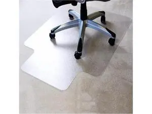 Marvelux Durable Office Chair Mat, Rectangular with Lip for Low and Standard Pile Carpets, 36" x 48", Transparent Carpeted Floor Protector, Shipped Flat, Eco-Friendly Enhanced Polymer Marvelux Durable Office Chair Mat, Rectangular with Lip for Low and Standard Pile Carpets, 36" x 48", Transparent Carpeted Floor Protector, Shipped Flat, Eco-Friendly Enhanced Polymer