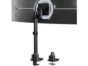 Monitor-Arm Ultrawide Heavy Duty 24-57'' - Aluminum Single Monitor Mount Holds up to 59.4lbs, Adjustable Desk Mount Stand, VESA 75/100 mm, Black Monitor-Arm Ultrawide Heavy Duty 24-57'' - Aluminum Single Monitor Mount Holds up to 59.4lbs, Adjustable Desk Mount Stand, VESA 75/100 mm, Black