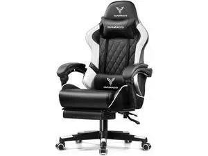 EXRACING Ergonomic Chair Ergonomic Computer Chair with Footrest and Lumbar Support, Height Adjustable High Back Leather Office Chair, 360° Swivel with Linked Armrest, for Adult and Teen EXRACING Ergonomic Chair Ergonomic Computer Chair with Footrest and Lumbar Support, Height Adjustable High Back Leather Office Chair, 360° Swivel with Linked Armrest, for Adult and Teen
