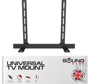Sound Bass Universal Under TV Mount, Compatible with Bose Smart Soundbar 300 500 550 600 700 900, Ultra, TV Speaker, SoundTouch 300, Invisible Once Fitted, Easy Way to Mount Your Sound Bar Black Sound Bass Universal Under TV Mount, Compatible with Bose Smart Soundbar 300 500 550 600 700 900, Ultra, TV Speaker, SoundTouch 300, Invisible Once Fitted, Easy Way to Mount Your Sound Bar Black