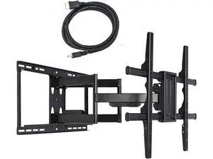 VideoSecu 24 inch Extension Full Motion Swivel Articulating TV Wall Mount Bracket for Most 40"-90" LED LCD OLED UHD Plasma Flat Screen TV with VESA 684x400,600x400,400x400,200x200mm MW480B BCL VideoSecu 24 inch Extension Full Motion Swivel Articulating TV Wall Mount Bracket for Most 40"-90" LED LCD OLED UHD Plasma Flat Screen TV with VESA 684x400,600x400,400x400,200x200mm MW480B BCL