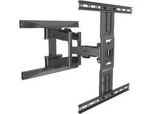 ELG Full Motion TV Wall Mount for TVs 32'' to 86'', Holds up to 99 lbs, Articulating Arms, Swivel, Tilt, Extension, Fits 16" Wood Studs, Max VESA 600x400mm, A02V6N, Steel, Black ELG Full Motion TV Wall Mount for TVs 32'' to 86'', Holds up to 99 lbs, Articulating Arms, Swivel, Tilt, Extension, Fits 16" Wood Studs, Max VESA 600x400mm, A02V6N, Steel, Black