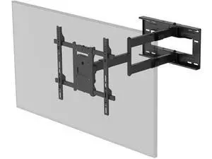 Monoprice 360 Full-Motion Articulating TV Wall Mount - Portrait and Landscape, for TVs 40in to 75in, Weight Capacity 110 Lbs, Extension 3.3in to 31.5in, VESA Patterns Up to 400x400 - EZ Series Monoprice 360 Full-Motion Articulating TV Wall Mount - Portrait and Landscape, for TVs 40in to 75in, Weight Capacity 110 Lbs, Extension 3.3in to 31.5in, VESA Patterns Up to 400x400 - EZ Series